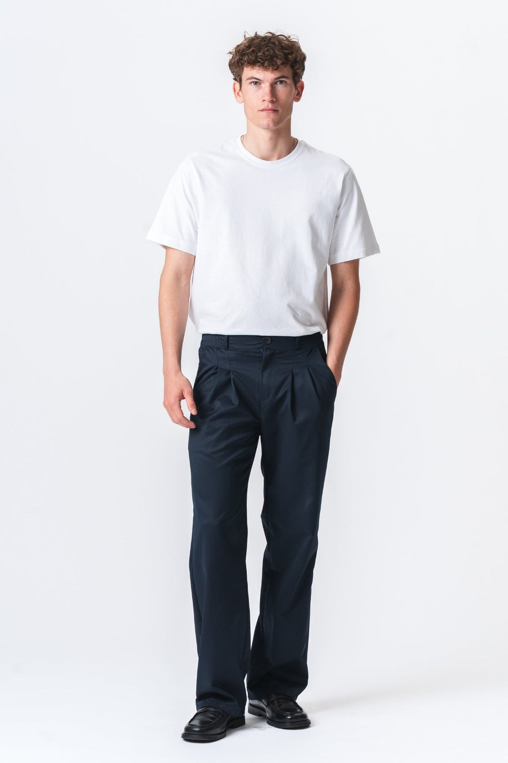 Performance Pants Wide Fit - Navy