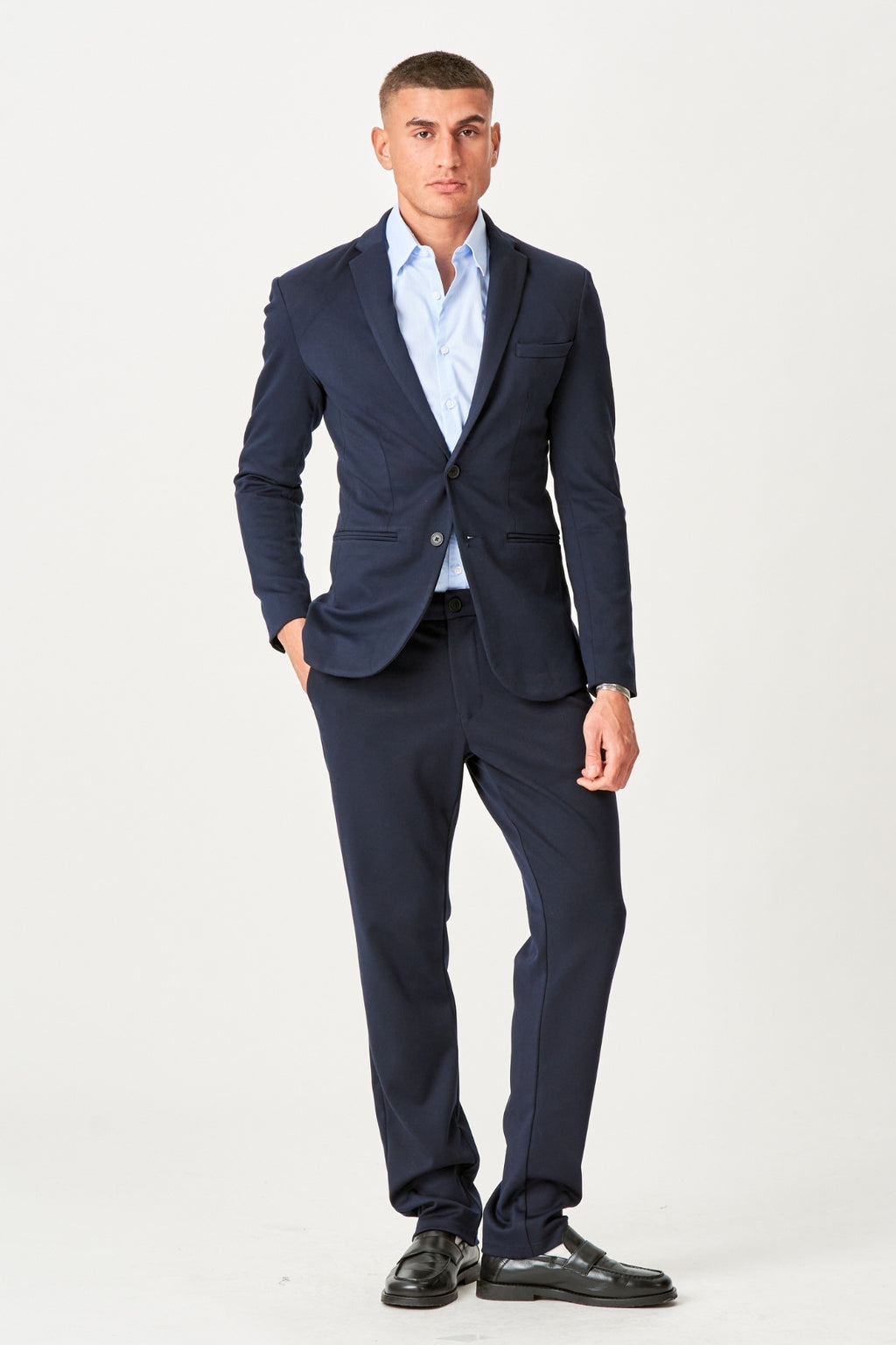 The Original Performance Suit Regular Fit – (Navy)