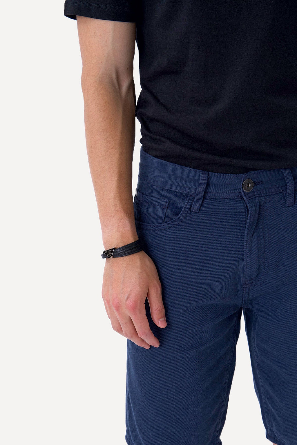 Pilypas džinsinis Shorts - karinis jūrų laivynas