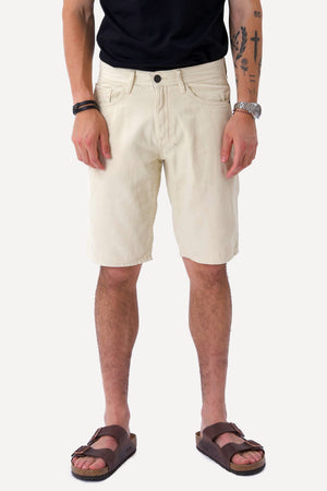 Pilypas džinsinis Shorts - Smėlis