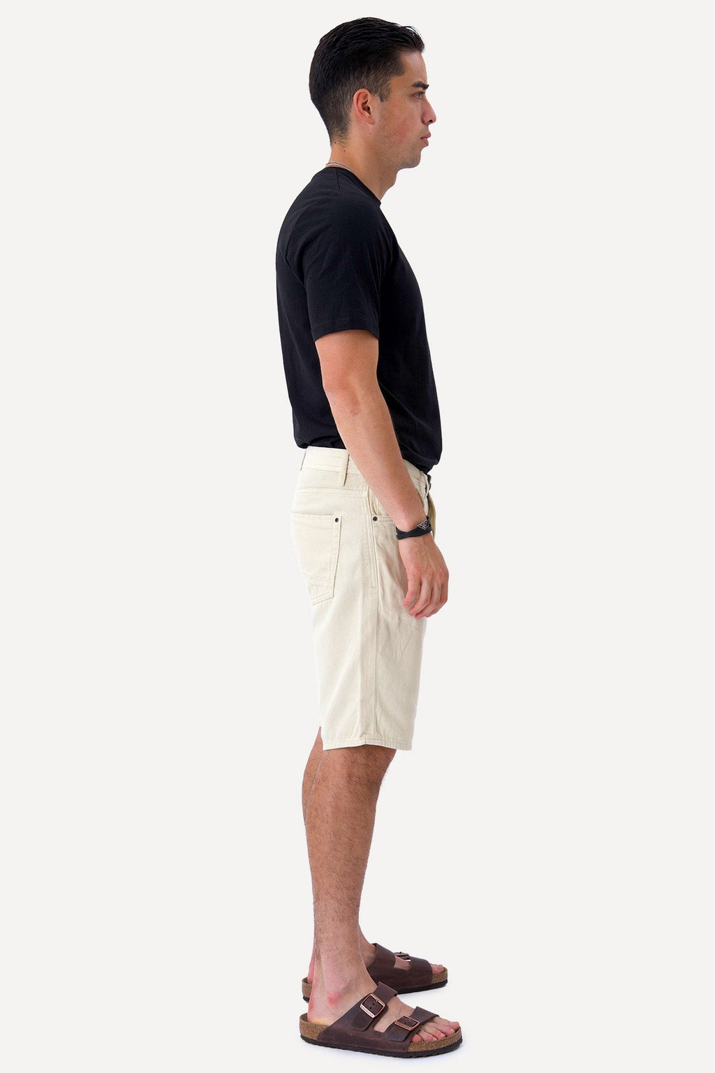 Pilypas džinsinis Shorts - Smėlis