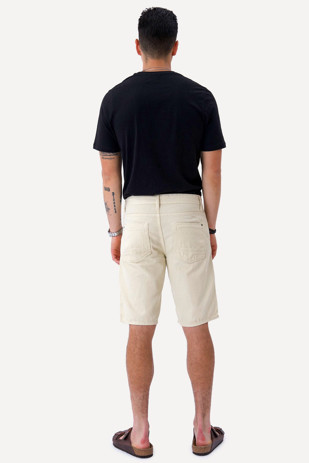 Pilypas džinsinis Shorts - Smėlis