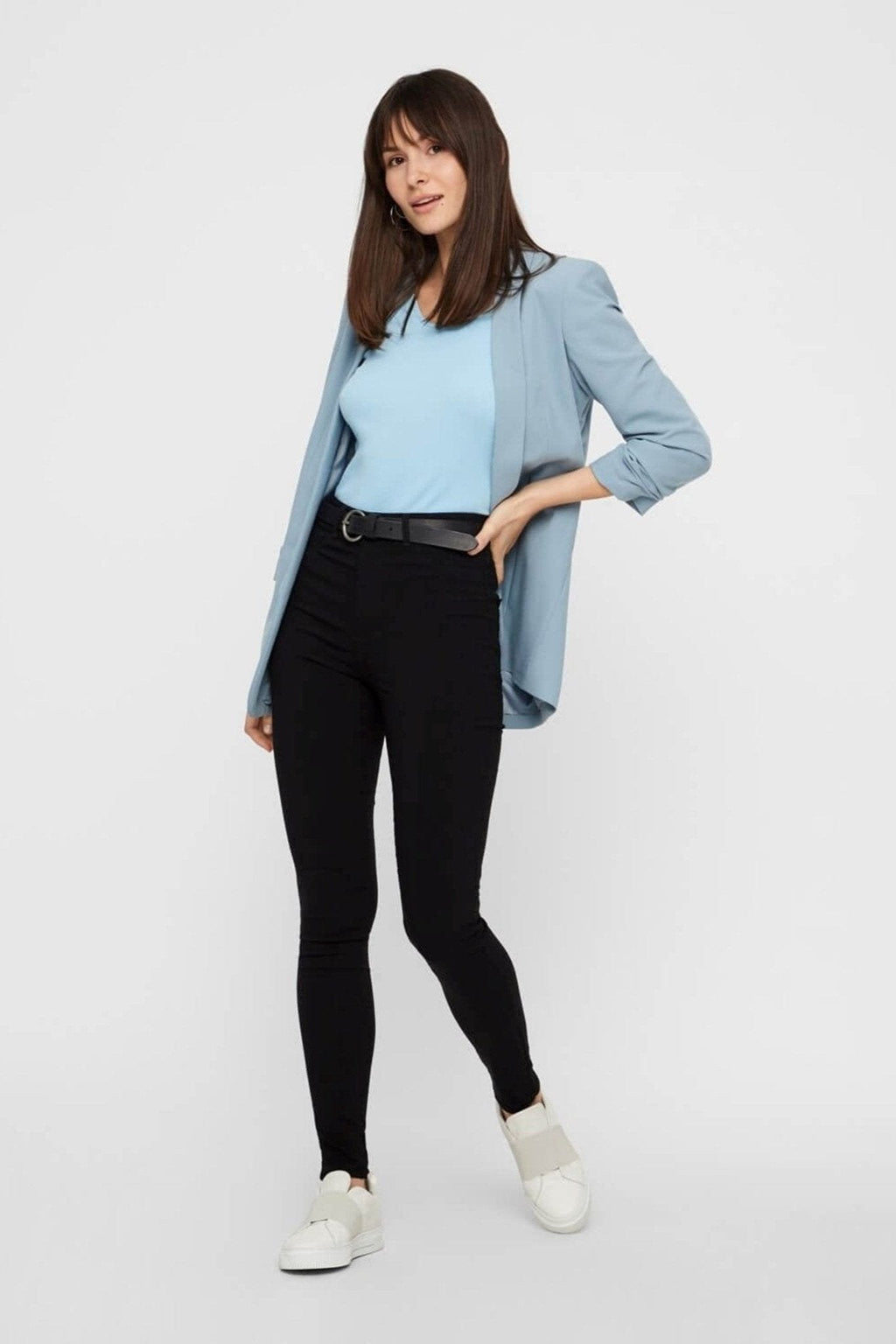 Piešiniai džinsai - juodi (aukštaūgis)