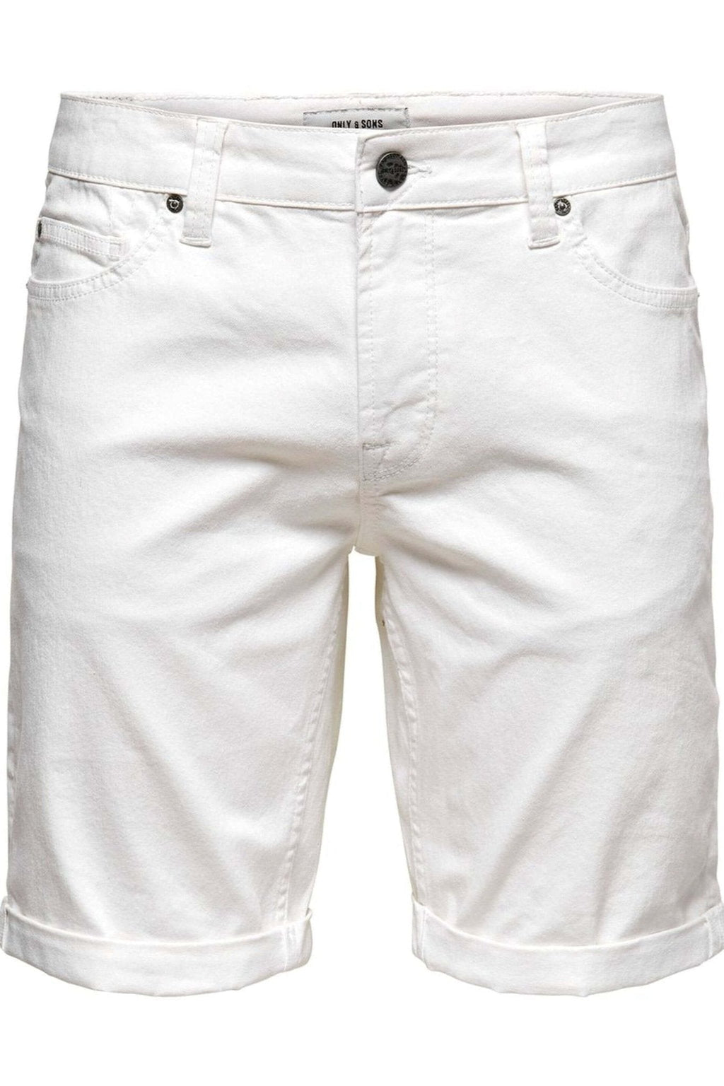 PLY TIKRAS Shorts - Balta
