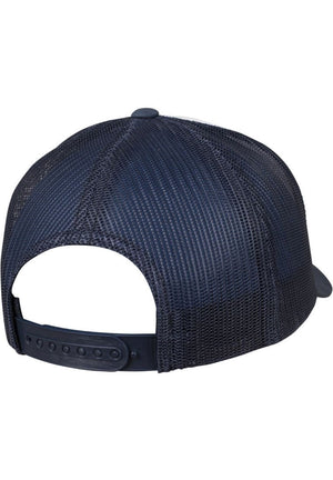 Retro Trucker Colored Front - navy