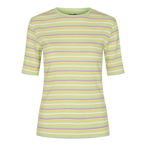 Roberta T-Shirt - Mint Stripe