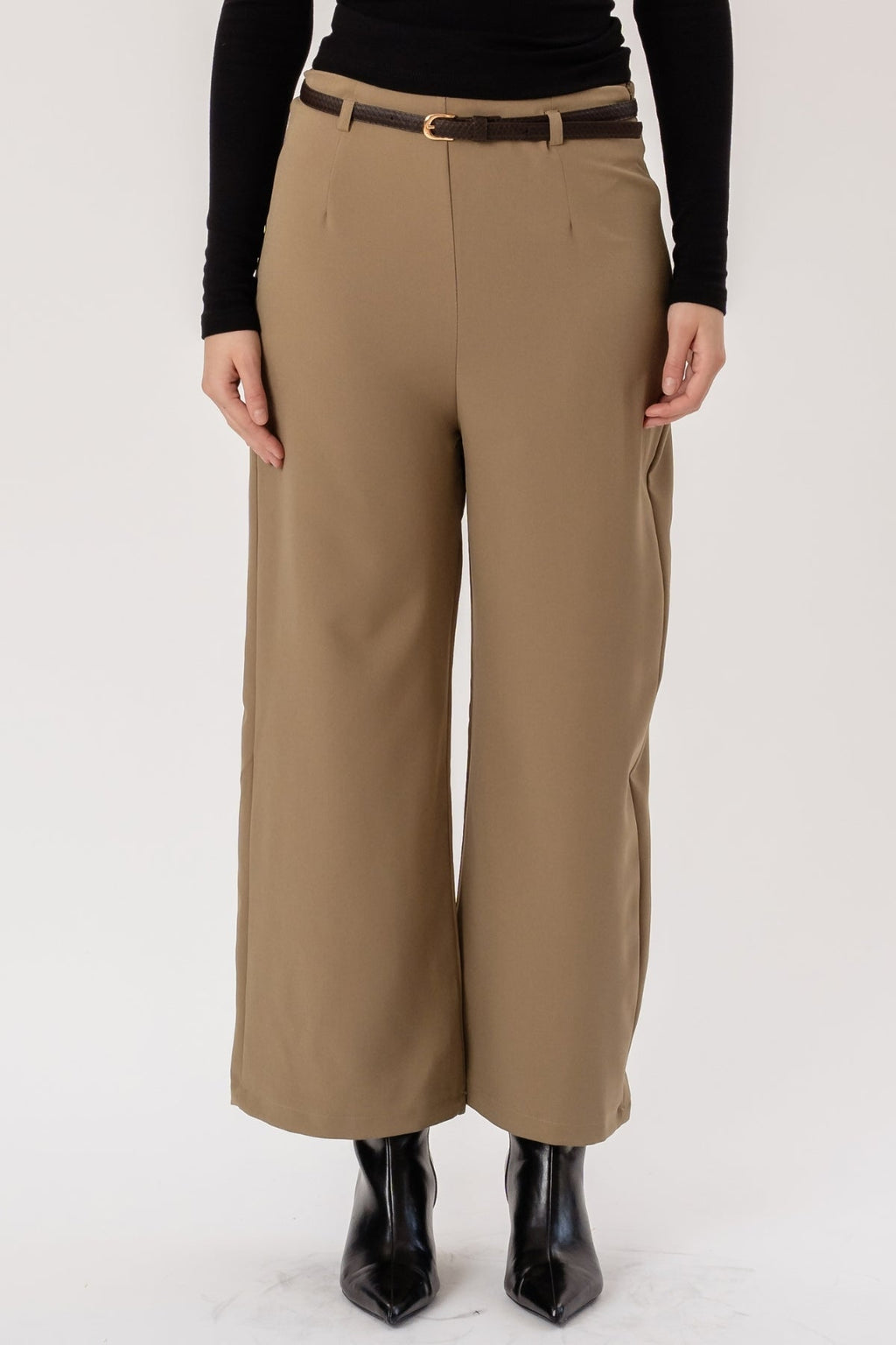 Isabel Loose Pants - Khaki