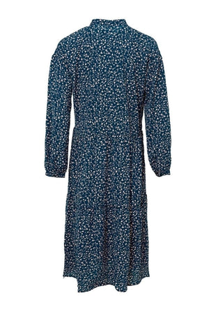 Sara ilgomis rankovėmis suknelė - žalia