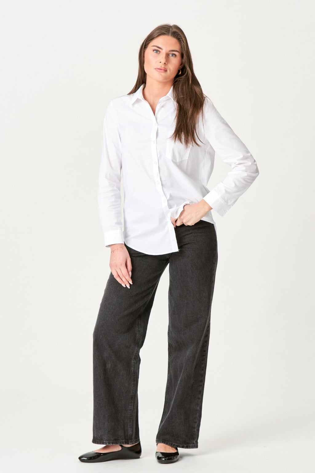 Ida marškinėliai - balti