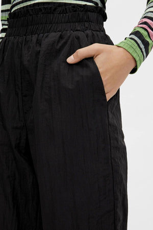 Silena aukšto juosmens Pants - juoda