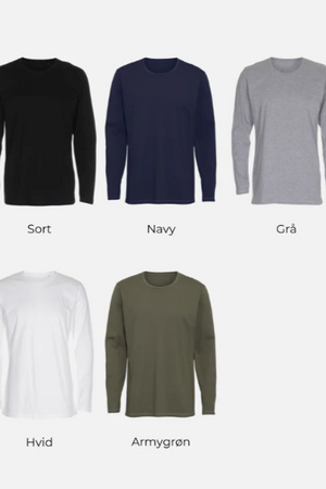 Basic Long Sleeve T-Shirt - Package Deal (7 pcs.)