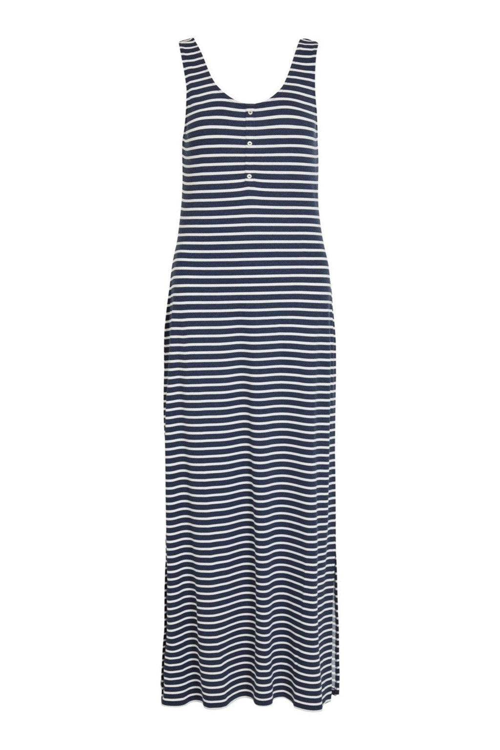 „Dell Maxi“ suknelė - karinio jūrų laivyno švarkas/sniego balta