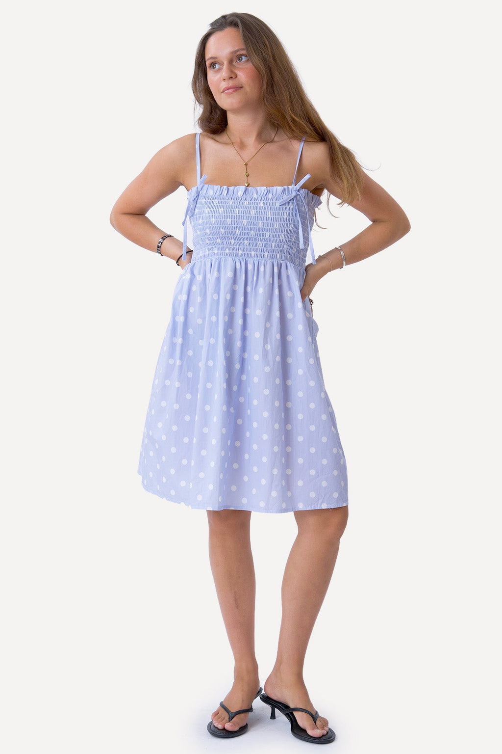 Sophia Dress -  Light Blue