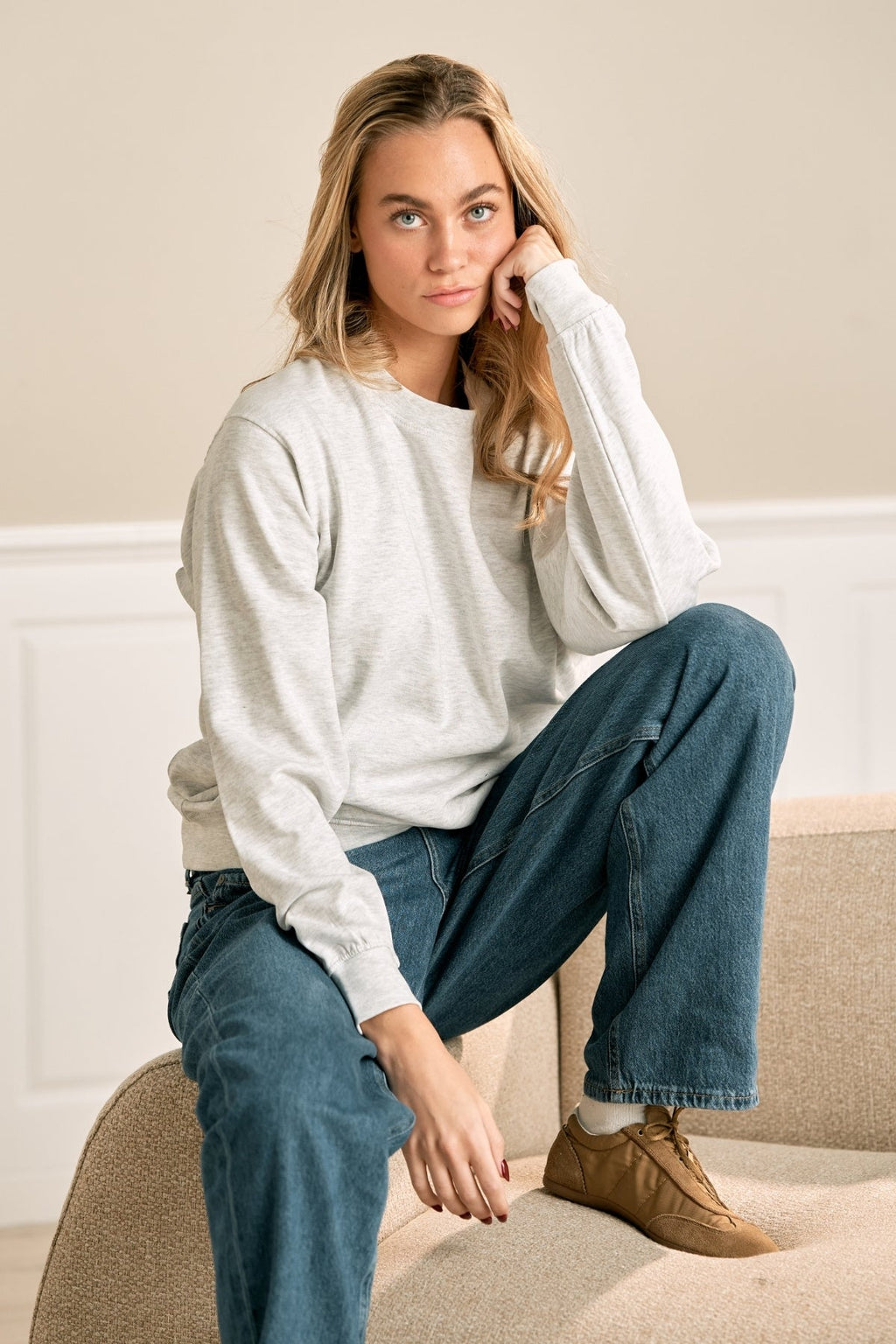 Originalus megztinis - Lightgrey