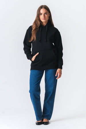 Stella Oversized Hoodie - Black