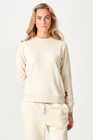 Basic Prakaito kostiumas su „Crewneck“ („Light Beige“) - pakuotės sandoris (moterys)