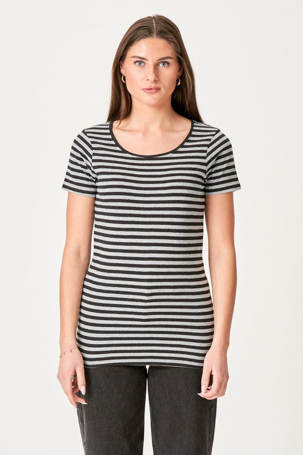 „Nørregade“ marškinėliai-juodai pilkos spalvos