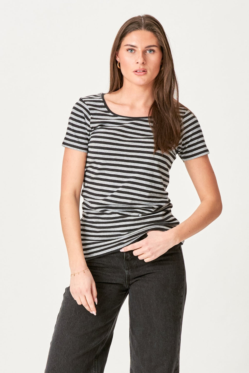 „Nørregade“ marškinėliai-juodai pilkos spalvos