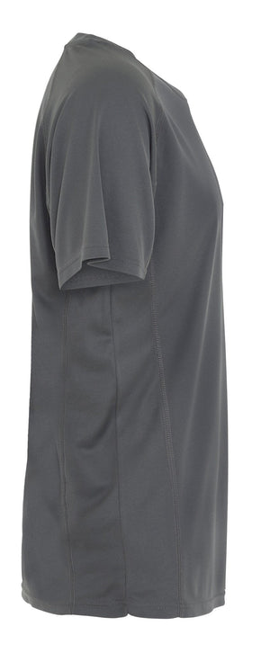 Treniruotės marškinėliai - tamsiai pilka