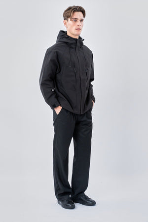 Asher Short Jacket - Black