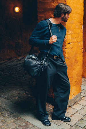 Pullover Cable Knit - Navy