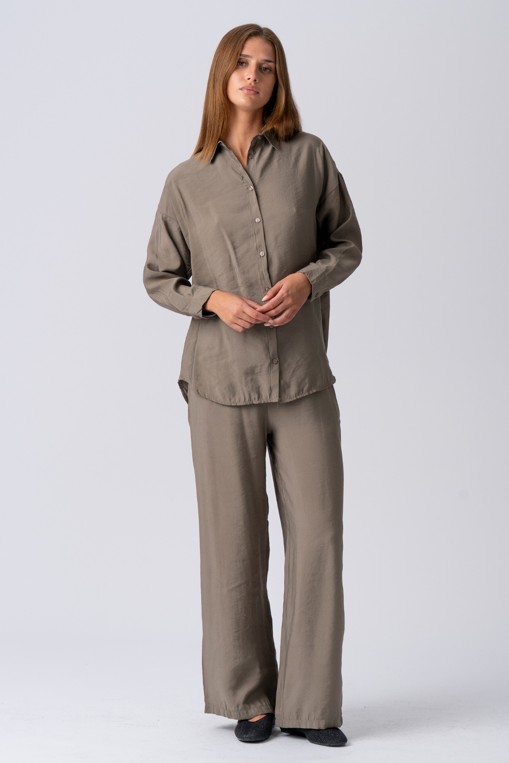 Mia marškinėliai - chaki