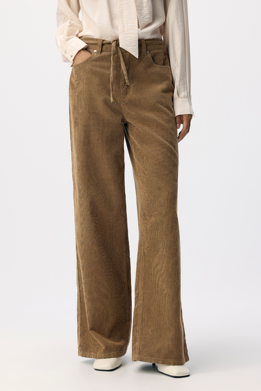 Moji Alima Wide Jeans - Tannin Black