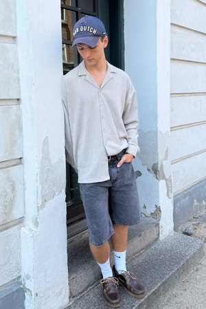 Aidano marškinėliai - smėlio spalvos