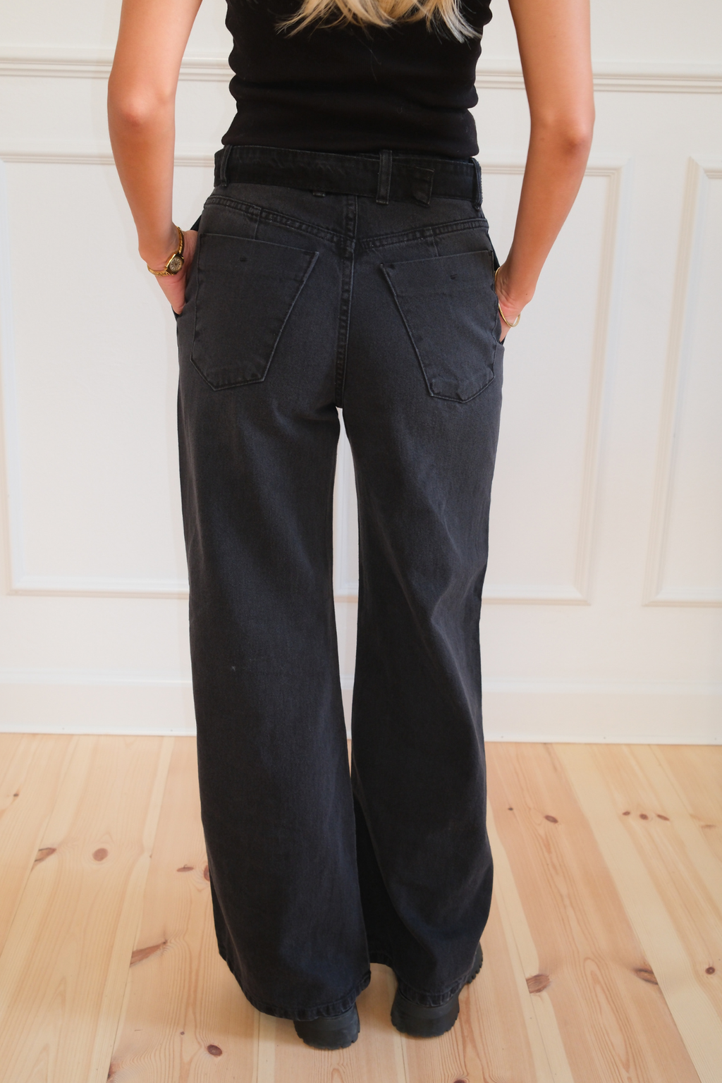 Amalijos džinsai - tamsiai pilka