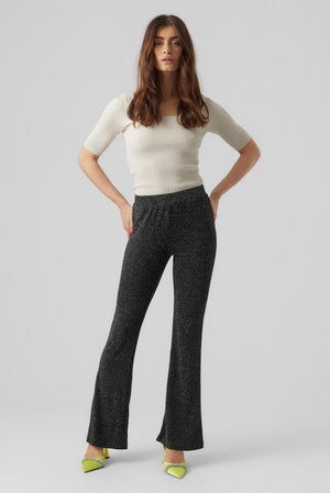 „Kanva Flare Bukser“ - sidabras