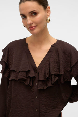 „Lizzi Flounce Top“ - šokolado tortas