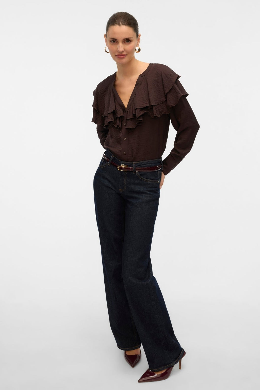 „Lizzi Flounce Top“ - šokolado tortas