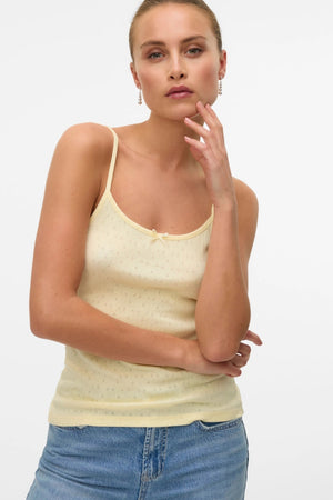 Isa Singlet Top - anyžių gėlė