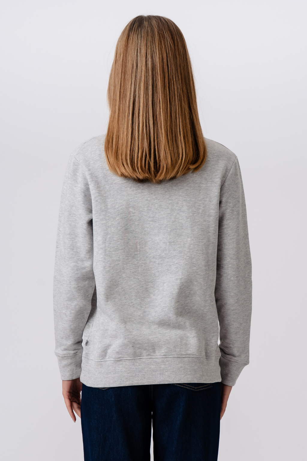 Megztinis Crewneck – pilkas