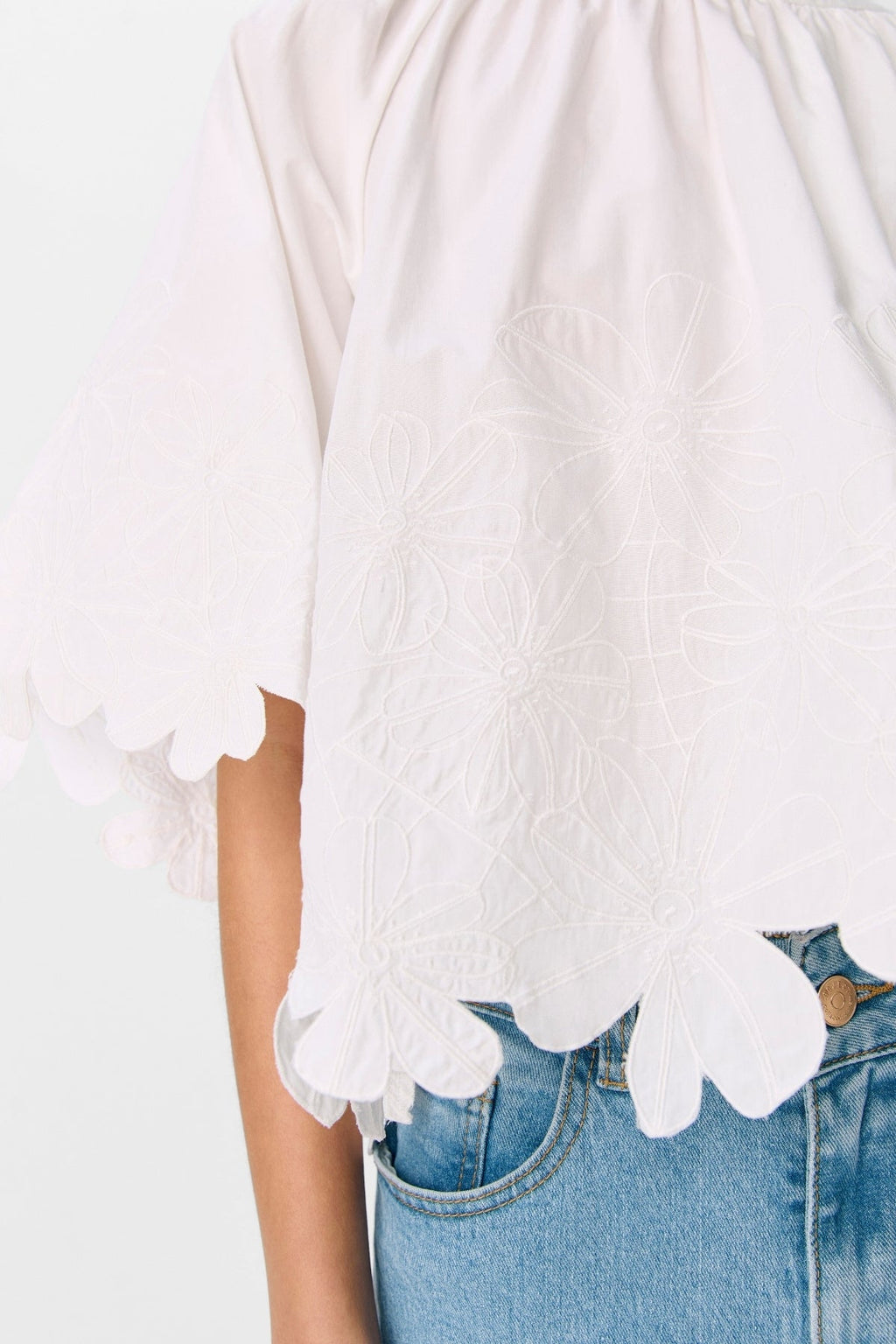 „Kamma Top“ - „Cloud Dancer“