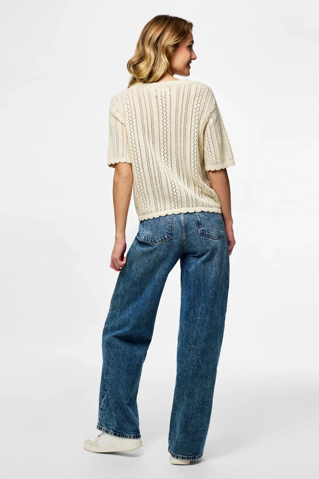 Nuka O-Neck Knit - beržas