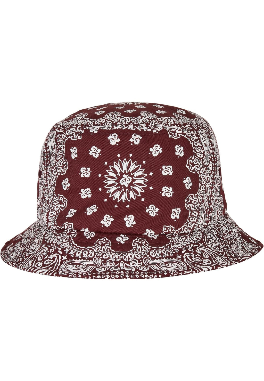 Kepurė su bandana raštu - Cherry/White