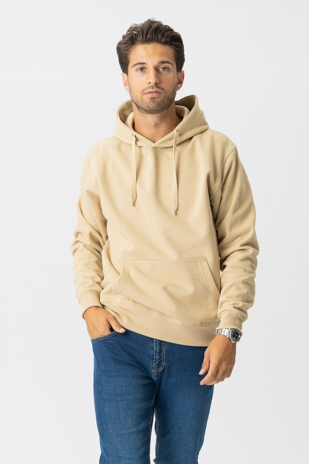 Basic Hoodie - chaki