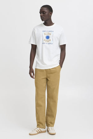 „Caleb Loe Fit“ džinsai - šviesiai ruda