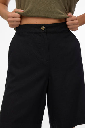 Mymilo Bermuda Shorts - Juoda