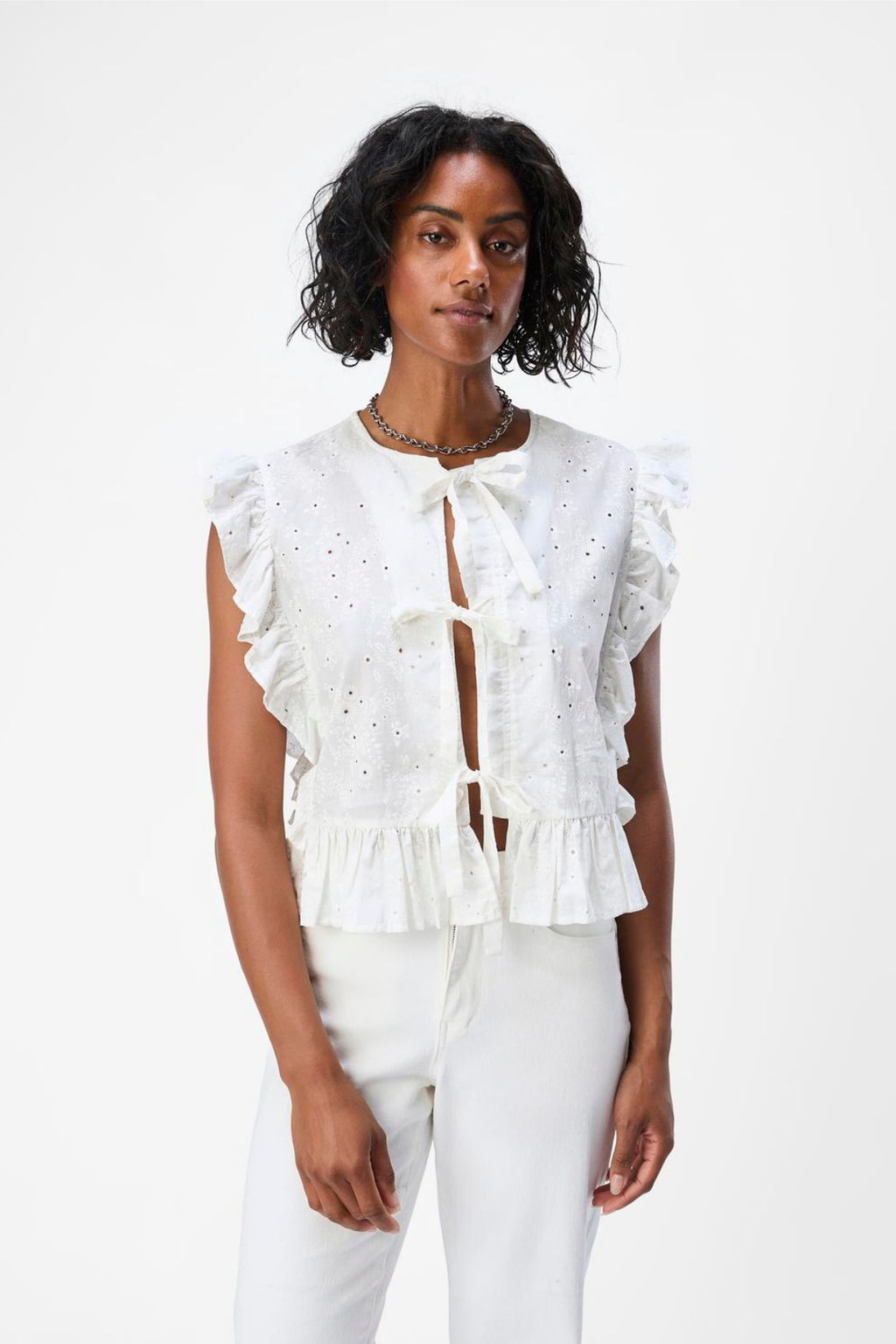 „Cilie Top“ - „Cloud Dancer“