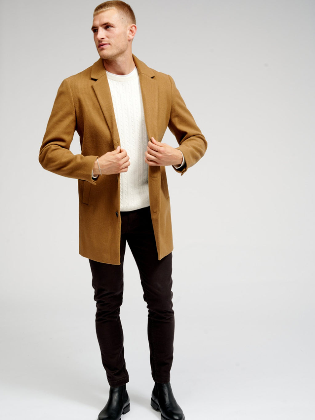 Classic Coat - Light Brown