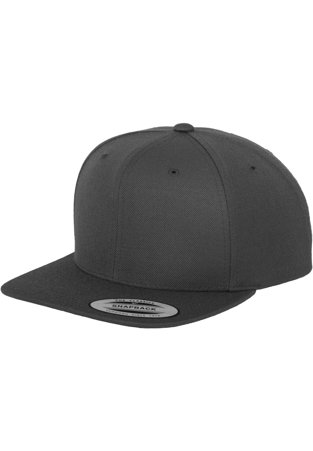 Classic Snapback - Tamsiai pilka