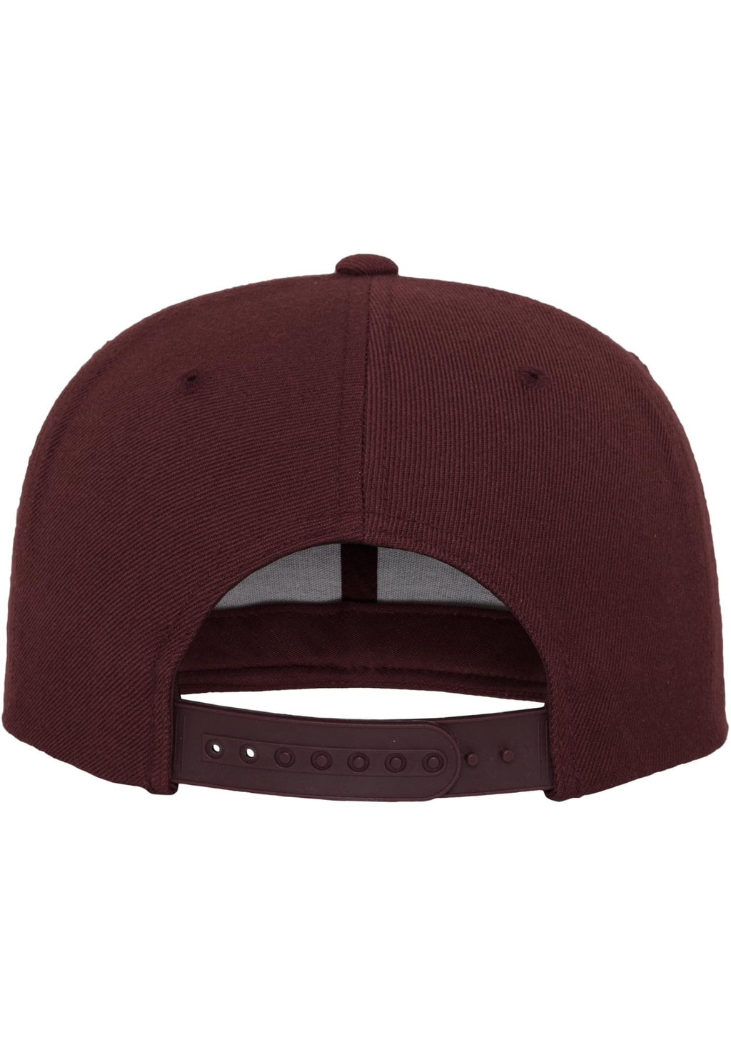 "Classic Snapback" - bordo spalvos