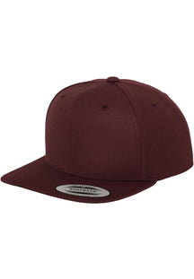 "Classic Snapback" - bordo spalvos