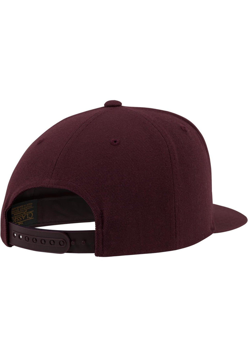 "Classic Snapback" - bordo/marono spalvos