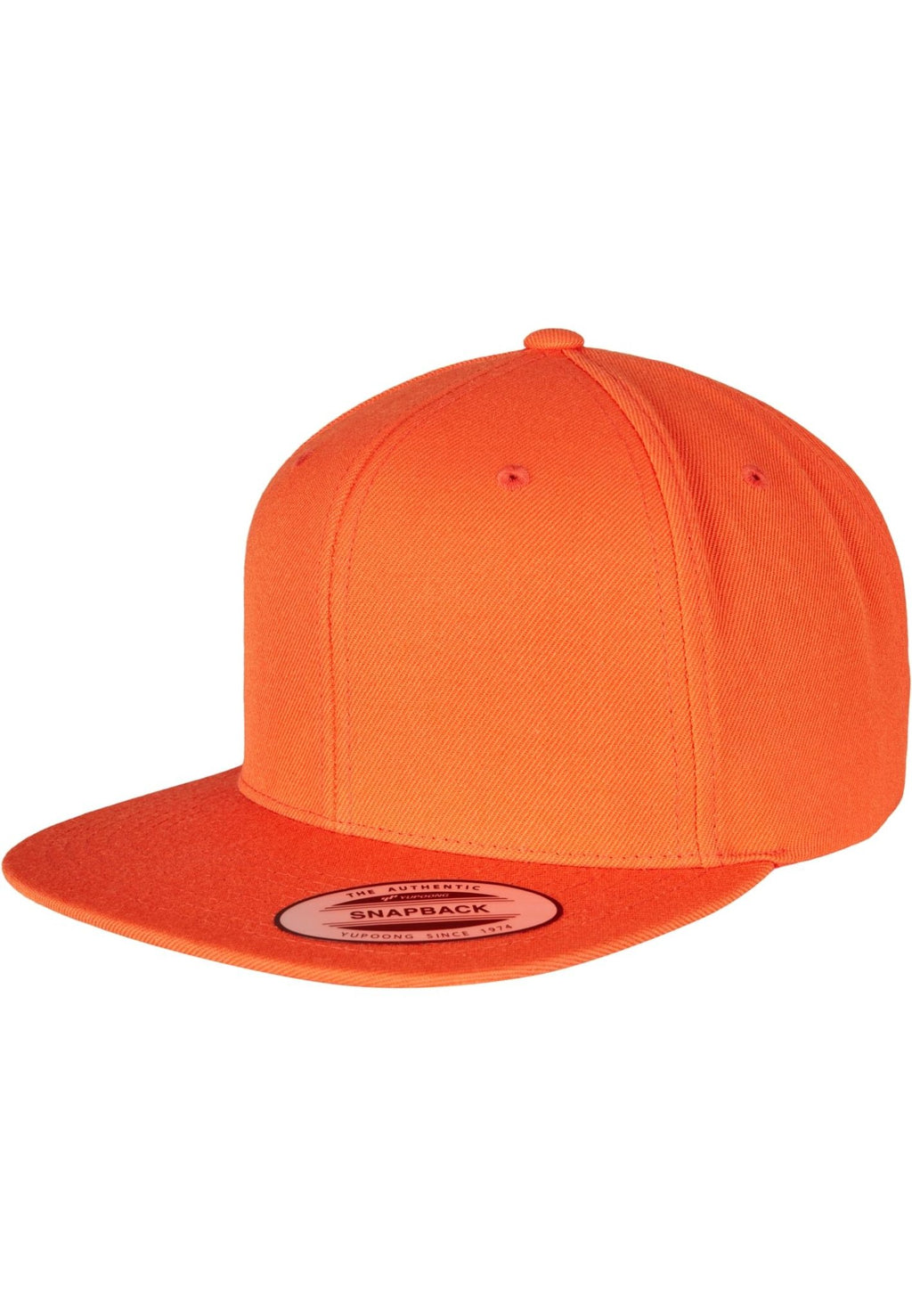 "Classic Snapback" - oranžinė