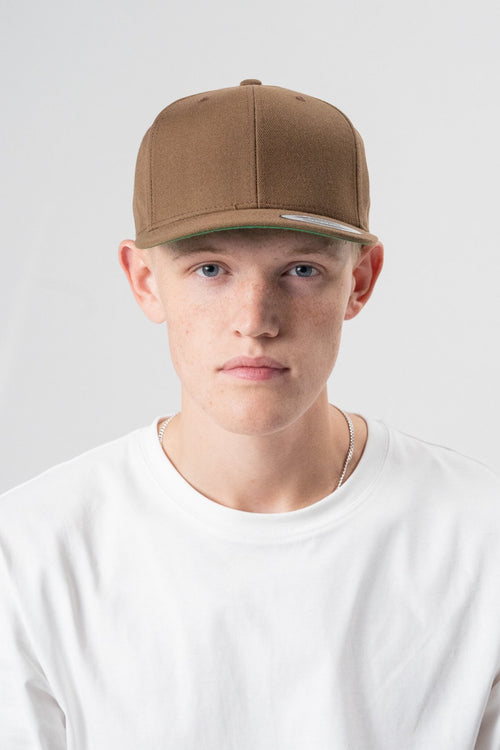 Classic Snapback - Tan - TeeShoppen Group™