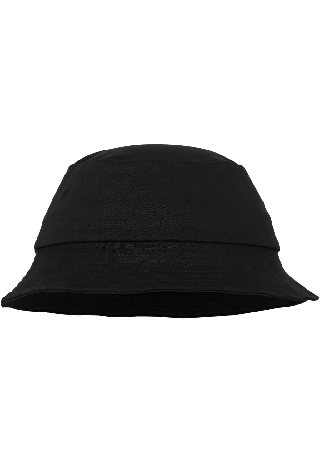 Cotton Twill Bucket Hat - Black