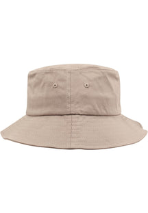 Cotton Twill Bucket Hat - Khaki